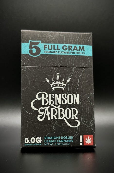 Benson Arbor - J LENO #5 - 1G Pre-Roll 5pk - 1