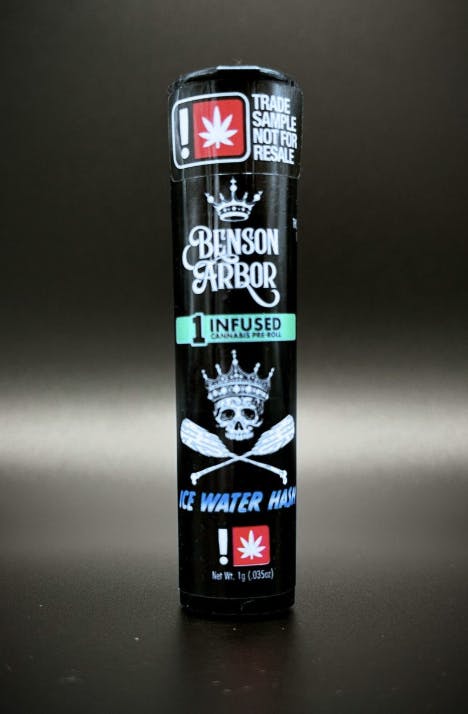 Benson Arbor - Paris Sour #12 - Water Hash Infused Pre-Roll 1G - 1