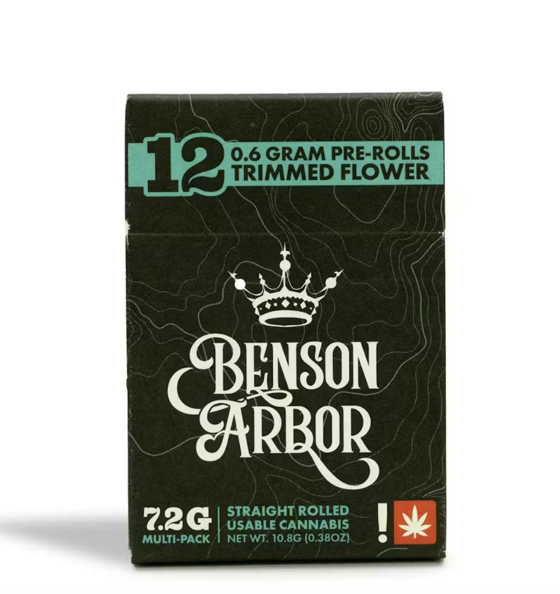 Benson Arbor - Triangle Kush 43 #16 - Pre-Rolls 12pk - 1