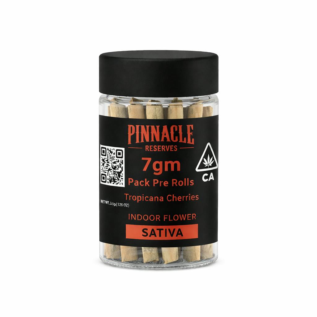 Pinnacle Reserves - PINNACLE RESERVE Tropicana Cherries 7gm Pre Roll Pack - 1