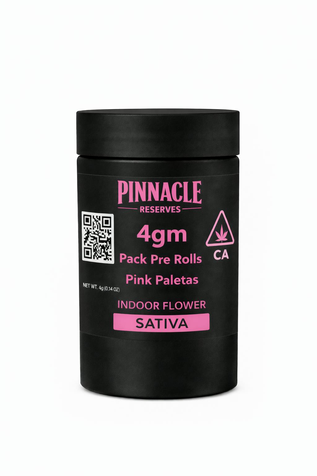 Pinnacle Reserves - PINNACLE RESERVE Pink Paletas 4gm Pack Pre Rolls - 1