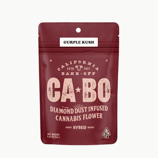 CABO - CABO Diamond Dust Infused 3.5g Flower - Gurple Kush - Indica - 1