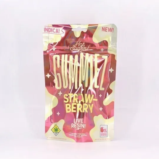Hot Sugar! - Hot Sugar! | Gummiez | Strawberry Gummies | 100mg | 10ct | 10mg/ea - 1