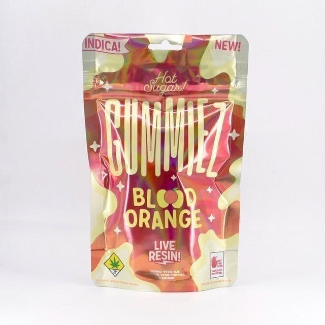 Hot Sugar! - Hot Sugar! | Gummiez | Blood Orange Gummies | 100mg | 10ct | 10mg/ea. - 1