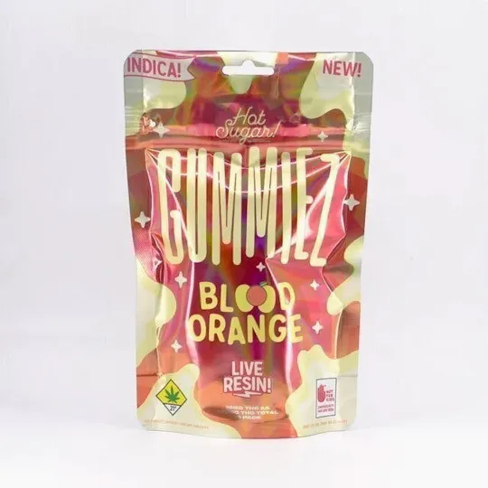 Hot Sugar! - Hot Sugar! | Gummiez | Blood Orange Gummies | 100mg | 10ct | 10mg/ea. - 1