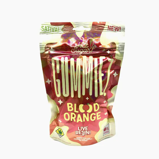 Hot Sugar! - Gummiez | Blood Orange Gummies | 100mg | 10ct | 10mg/ea - 1