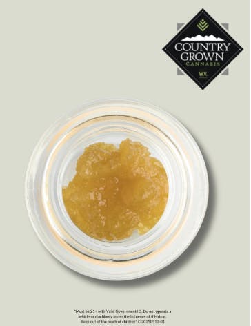 Country Grown - Country Grown - OR Live Resin Sugar 1g - 1