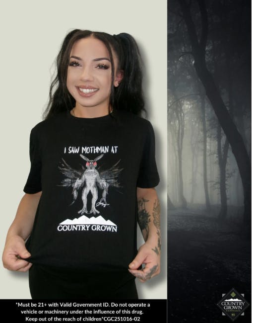 Country Grown - Country Grown - Mothman T-Shirt - 1