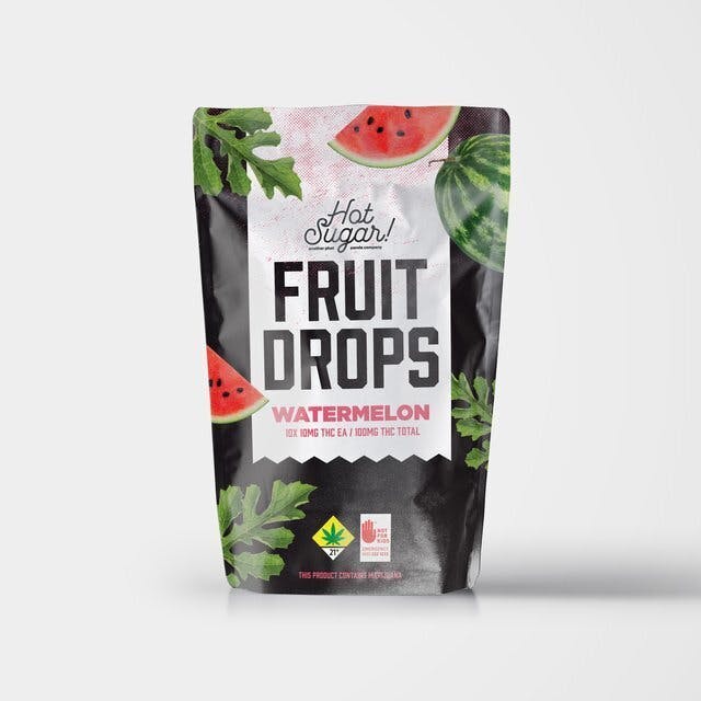 Hot Sugar! - CBD 1:1 Watermelon Fruit Drops - 1