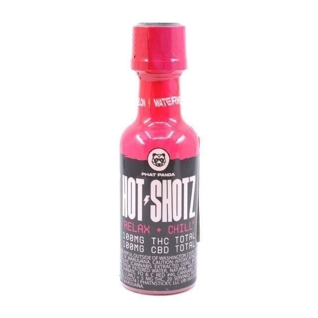 Hot Shotz - Hot Shotz | Watermelon 1:1 | Non-Carbonated | 100mg | 2oz - 1