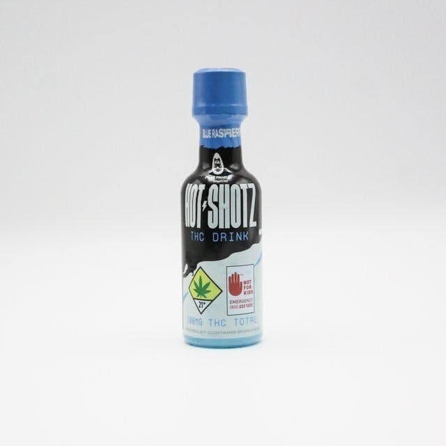 Hot Shotz - Hot Shotz | Blue Raspberry | Non-Carbonated | 100mg | 2oz - 1