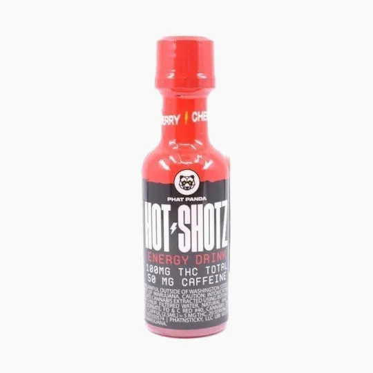 Hot Shotz - Hot Shotz | Cherry | Non-Carbonated | 100mg | 2oz - 1