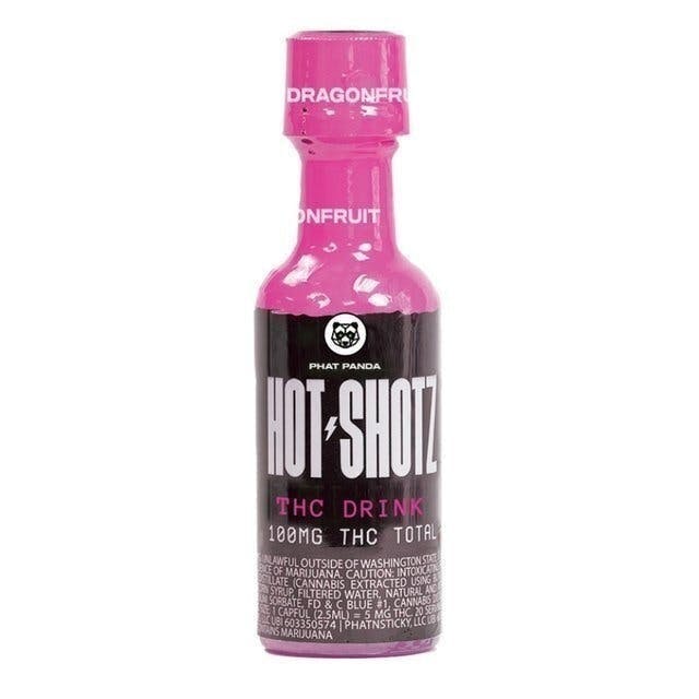 Hot Shotz - Hot Shotz | Dragon Fruit | Non-Carbonated | 100mg | 2oz - 1