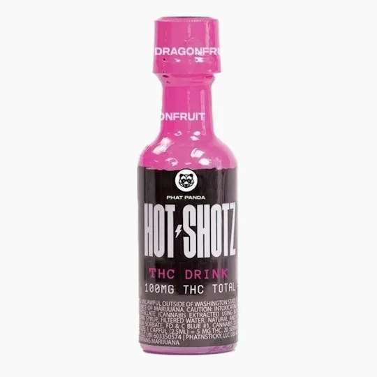 Hot Shotz - Hot Shotz | Dragon Fruit | Non-Carbonated | 100mg | 2oz - 1
