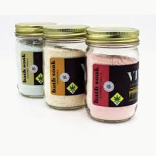 Six Fifths - Six Fifths - Raspberry Vanilla Bath Soak 1:1 THC:CBD 100mg Jar - 1