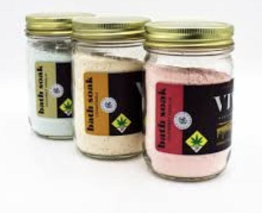 Six Fifths - Six Fifths | Raspberry Vanilla Bath Salts | Bath | THC:CBD 100mg:100mg - 1