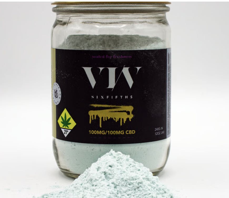 Six Fifths - Six Fifths - Coconut Vanilla Bath Soak 1:1 THC:CBD 100mg Jar - 1