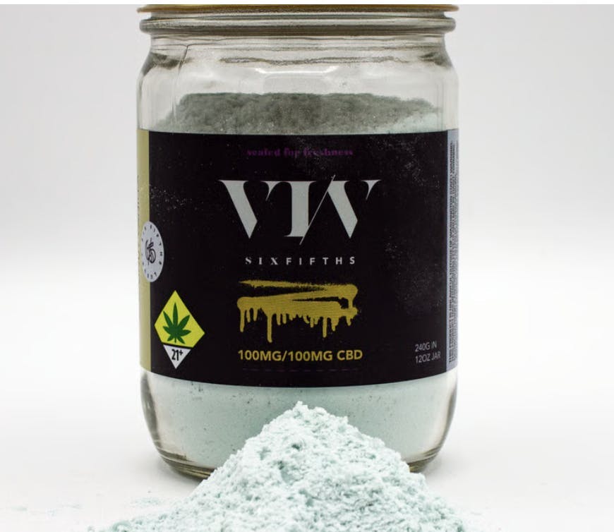 Six Fifths - Six Fifths | Coconut Vanilla Bath Salts | Bath | THC:CBD 100mg:100mg - 1