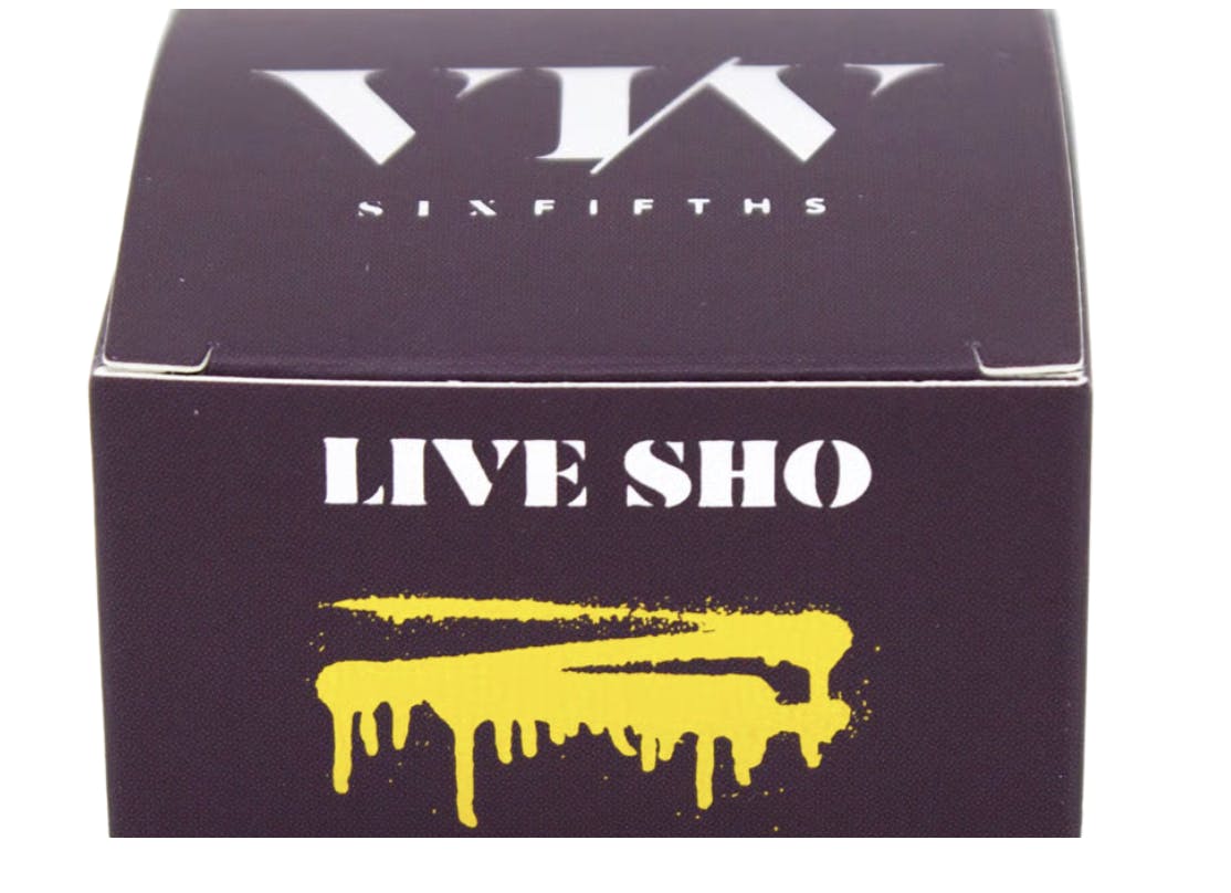 Six Fifths - Six Fifths - Point Break Cold Cured Live Rosin SHO 1g - 1