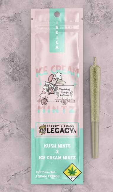 Freddy's Fuego - Ice Cream Mintz - Legacy Pre Roll 1g - 1