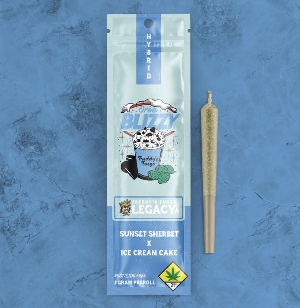 Freddy's Fuego - Oreo Blizzy - Legacy Pre Roll 1g - 1