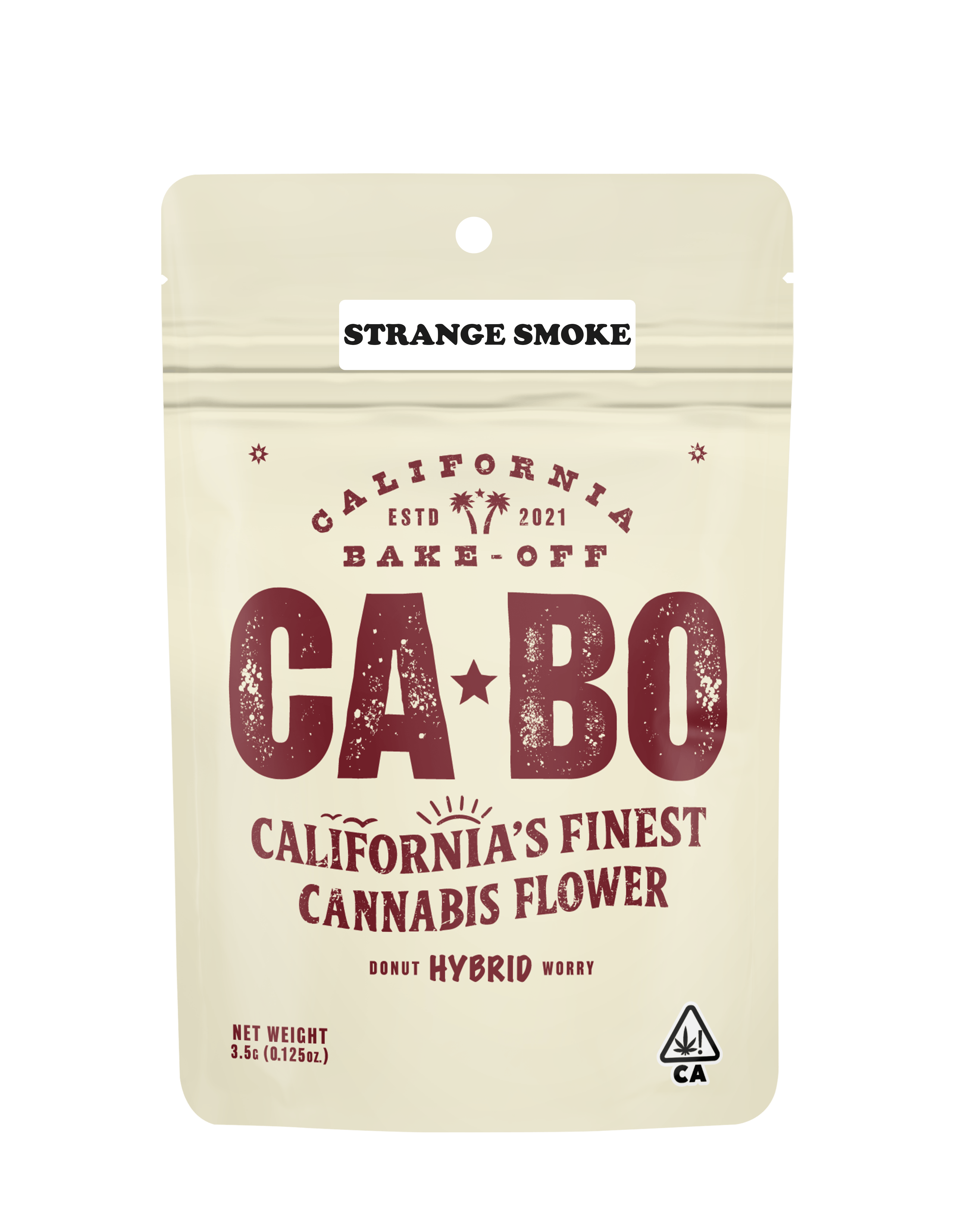 CABO - CABO 3.5g Flower - Strange Smoke - Hybrid - 1
