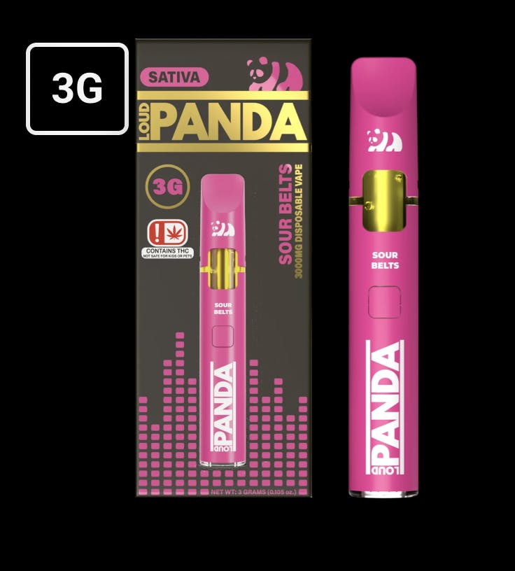 Loud Panda - Loud Panda - Sour Belts - 3g AIO Disposable - 1
