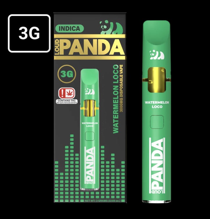 Loud Panda - Loud Panda - Watermelon Loco - 3g AIO Disposable - 1