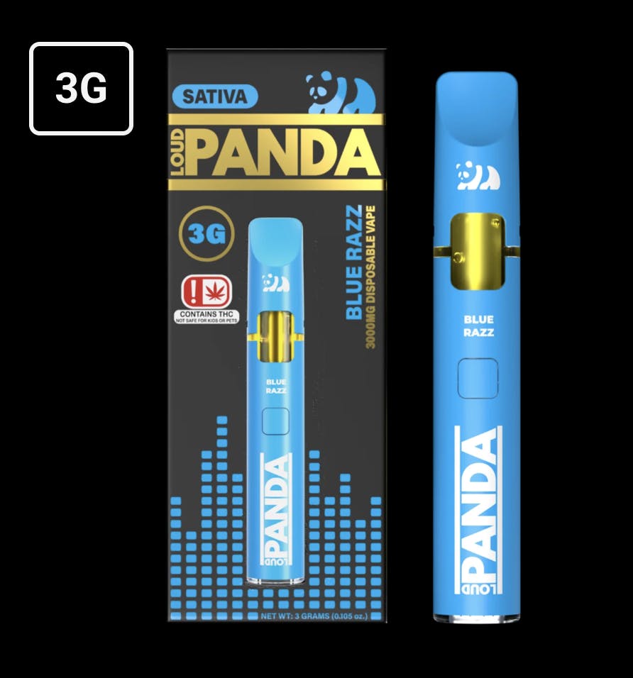 Loud Panda - Loud Panda - Blue Razz - 3g AIO Disposable - 1