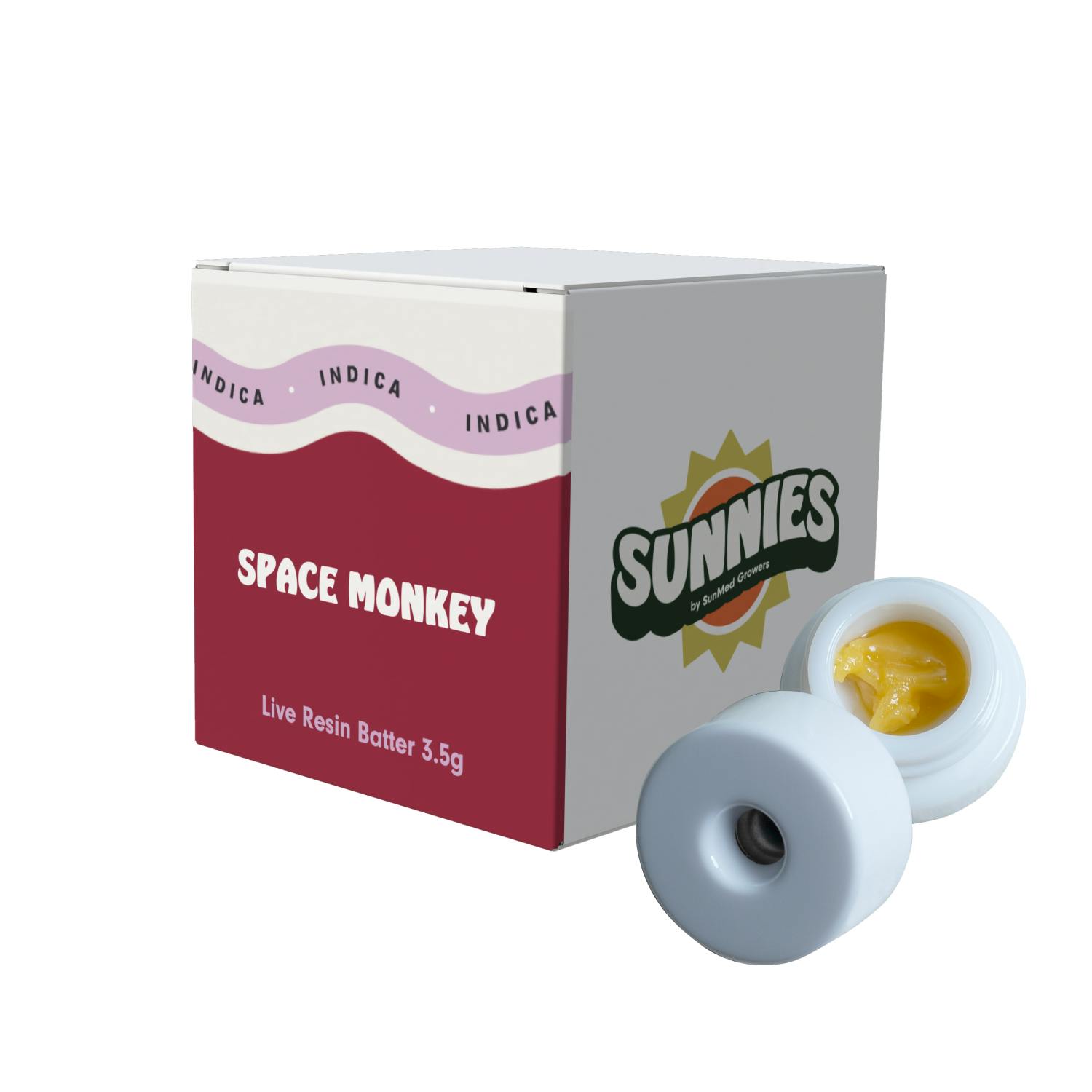 SunMed Growers - Space Monkey Live Resin Batter 3.5g - 1