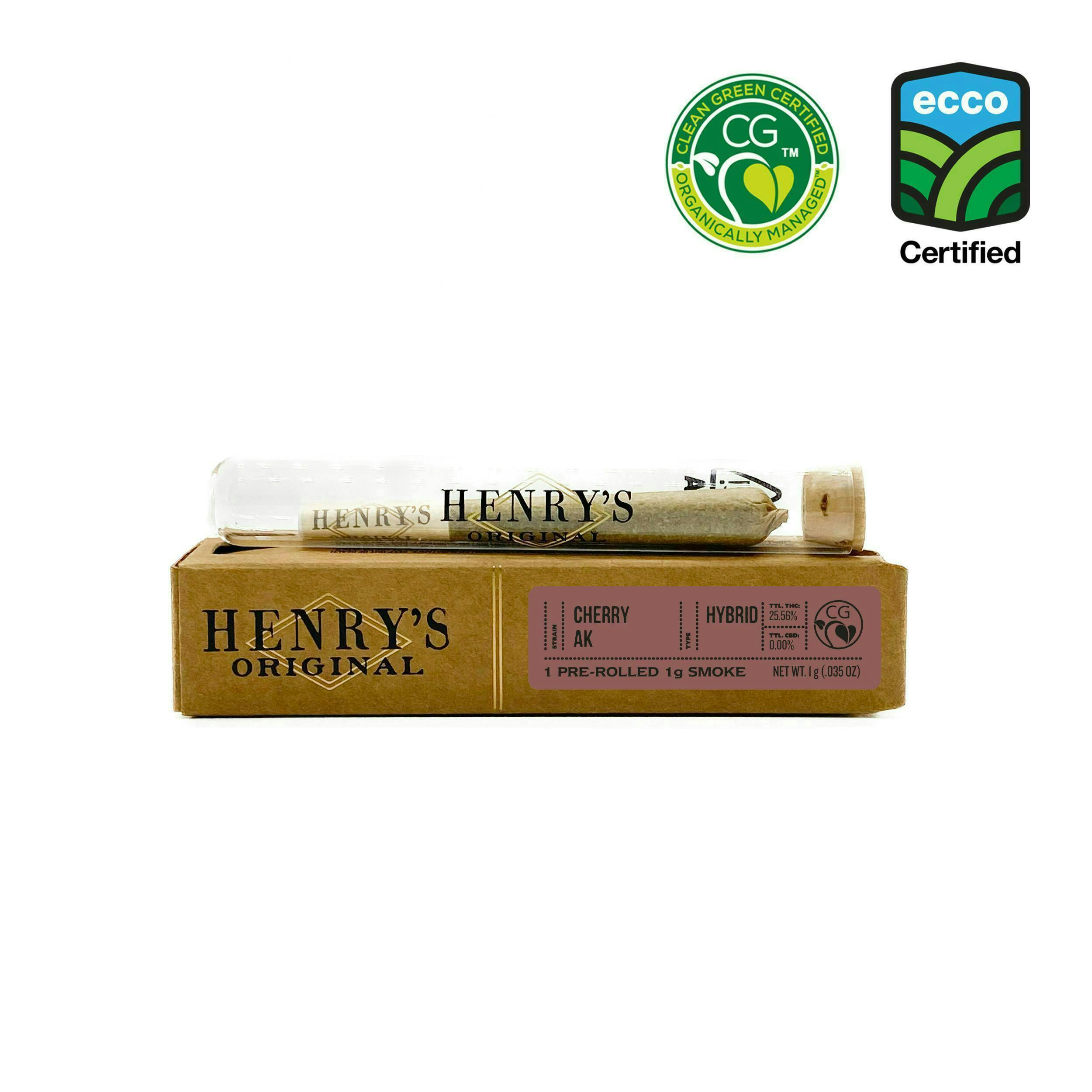 Henry's Original - Henry's Original | Cherry AK | Joint | 1g - 1
