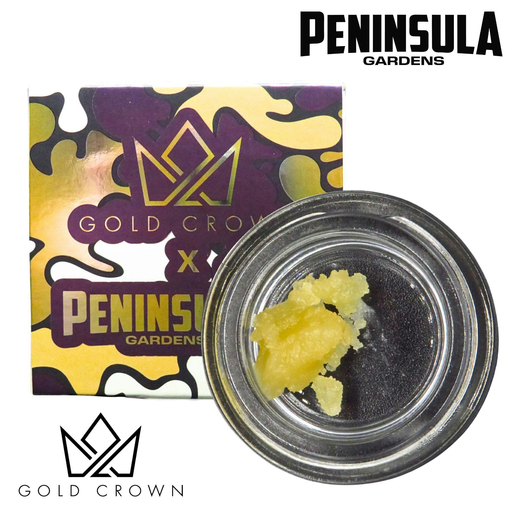 Gold Crown - Gold Crown x Peninsula Gardens | Sugar 1g | Lime Headz - 1
