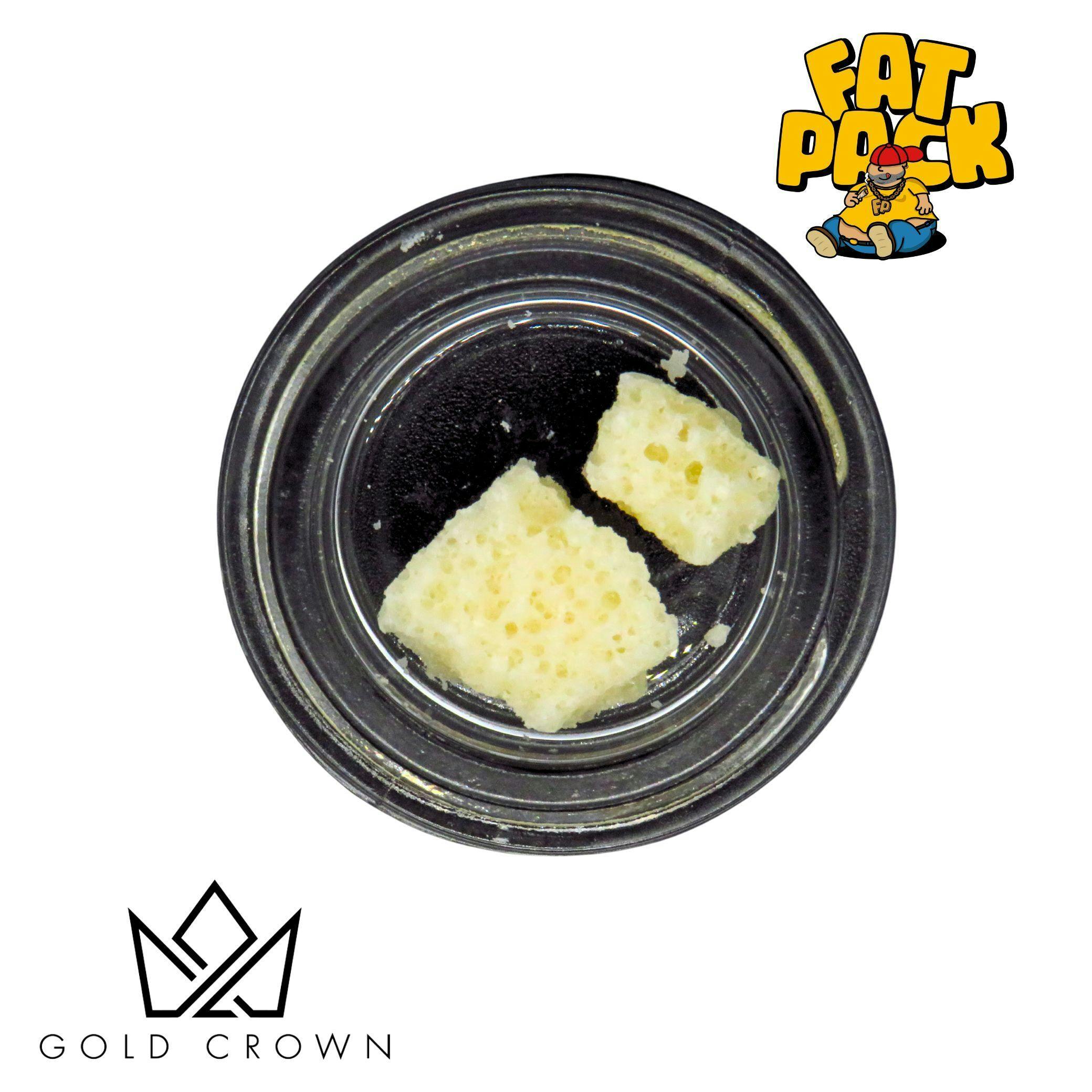 Gold Crown - Gold Crown x Fat Pack - Blockberry | Crumble 1g - 1