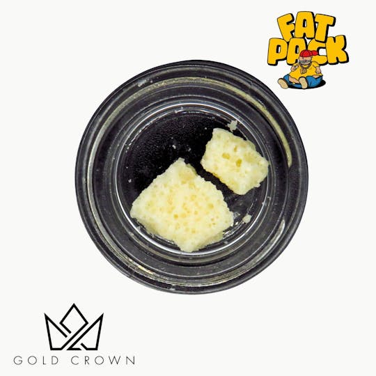 Gold Crown - Gold Crown x Fat Pack - Blockberry | Crumble 1g - 1