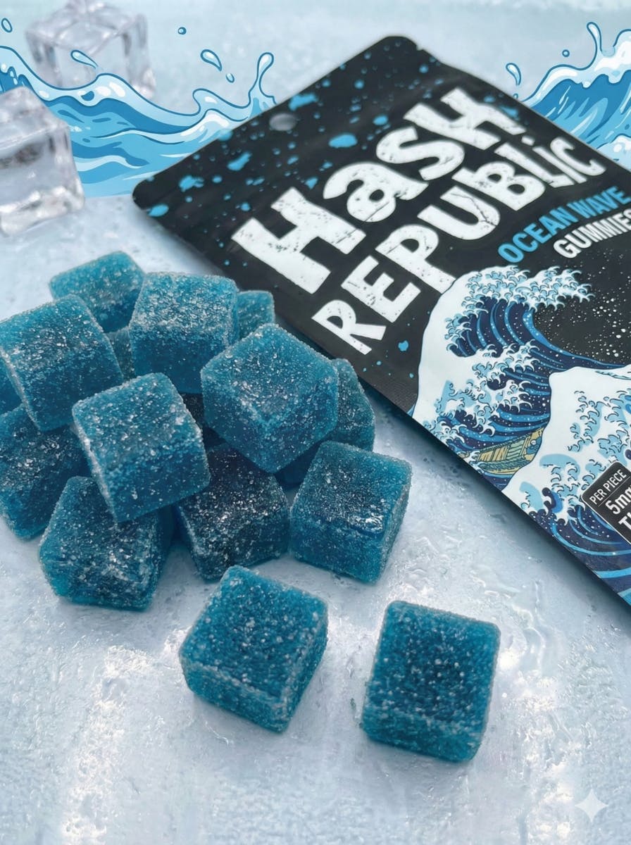 Hash Republic - 400mg Ocean Wave Vegan Gummies | Hash Republic - 1
