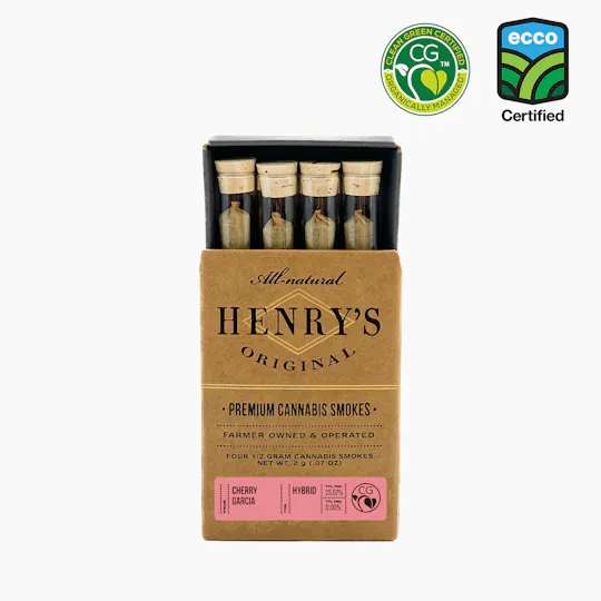 Henry's Original - Henry's Original | Cherry Garcia | Joints | 0.5g each | 4pk - 1
