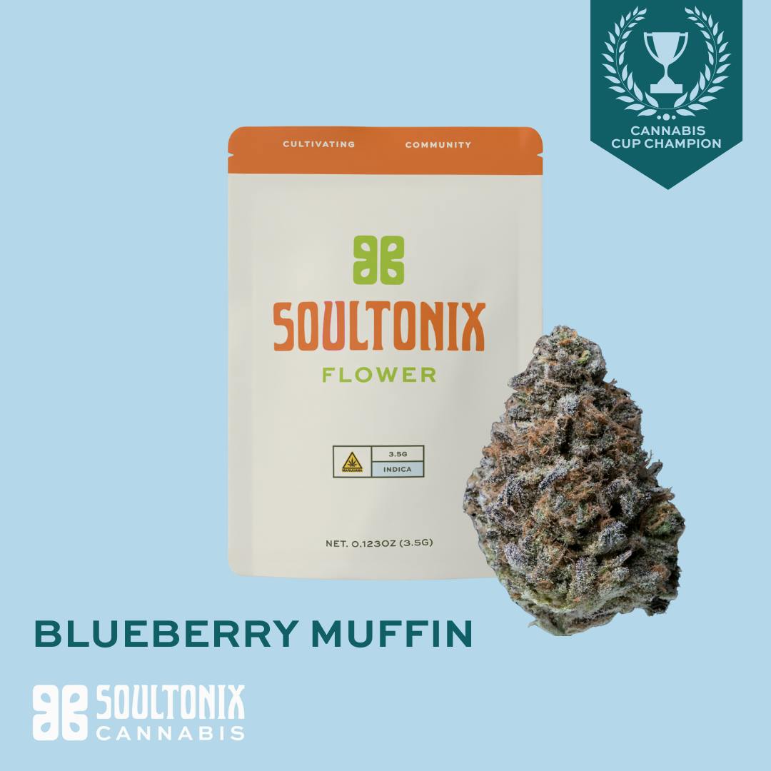 SoulTonix - SoulTonix | Blueberry Muffin #4 | Big Buds | 3.5g - 1