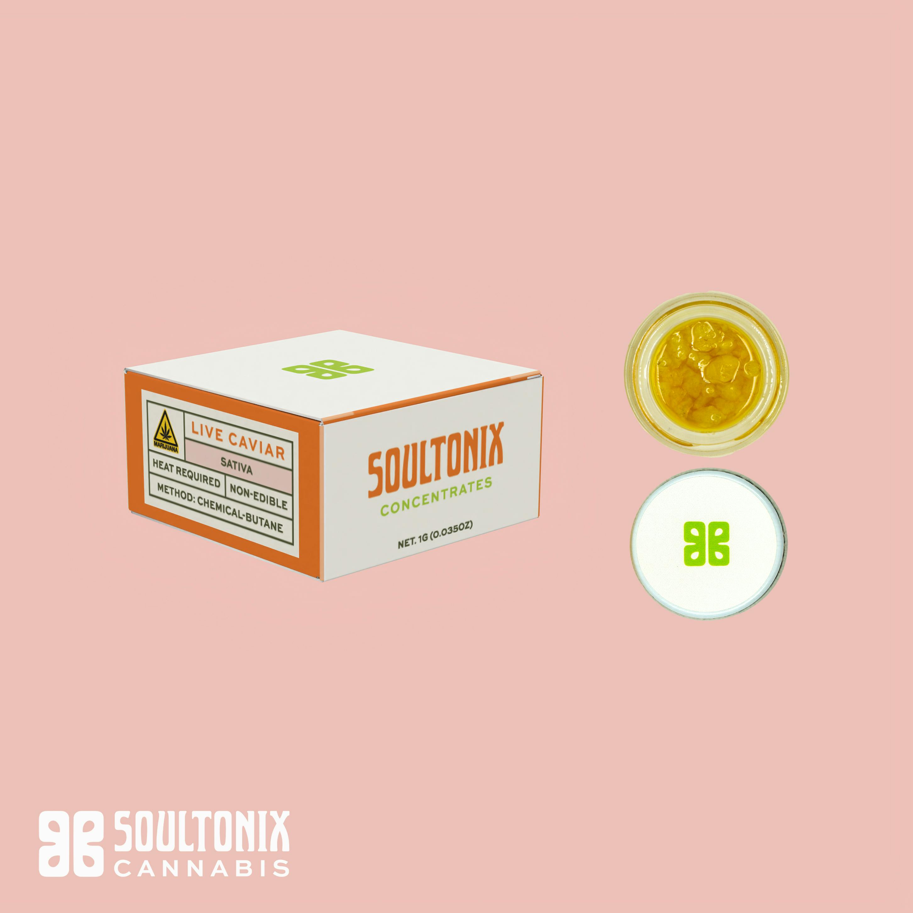 SoulTonix - SoulTonix | Cherry Diesel | Live Caviar | 1g - 1