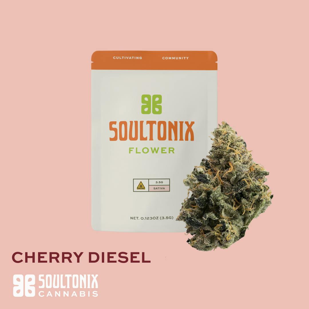 SoulTonix - SoulTonix | Cherry Diesel | Big Buds | 3.5g - 1