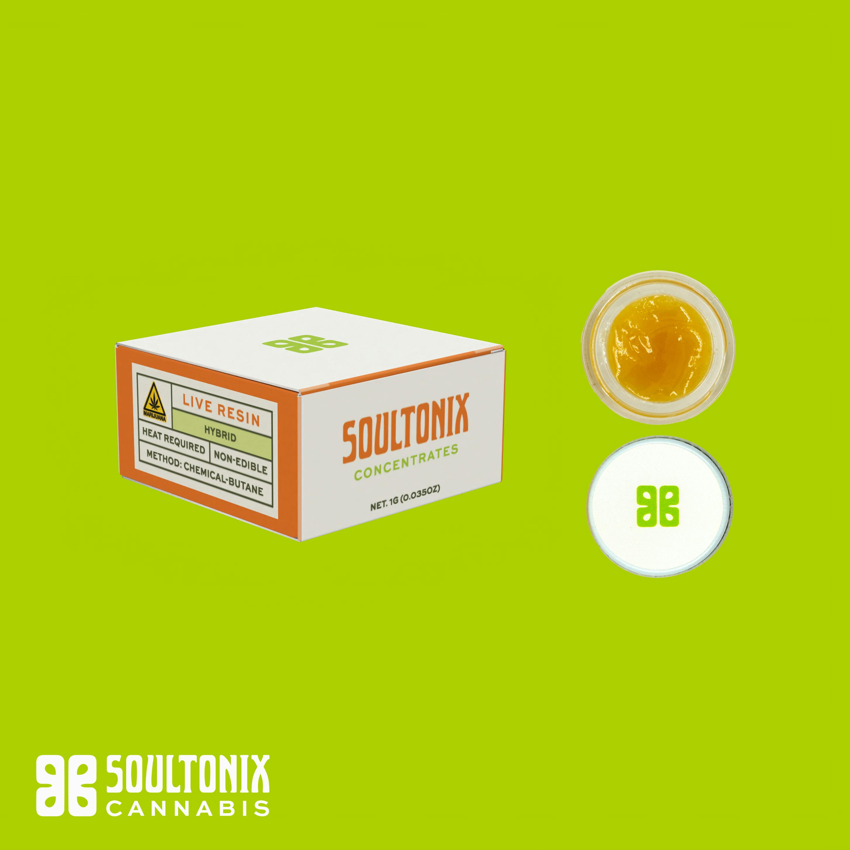 SoulTonix - SoulTonix | Curacao | Live Resin | 1g - 1
