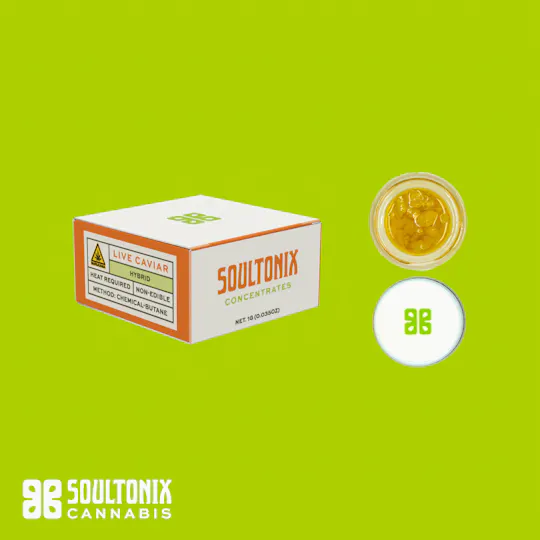 SoulTonix - SoulTonix | Gorilla Glue #4 (GG4) | Live Caviar | 1g - 1