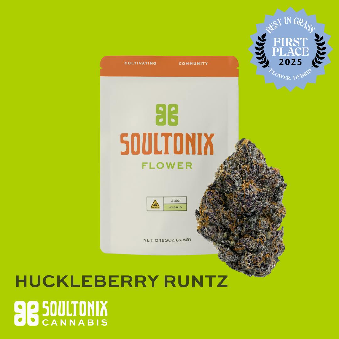 SoulTonix - SoulTonix | Huckleberry Runtz | Big Buds | 3.5g - 1