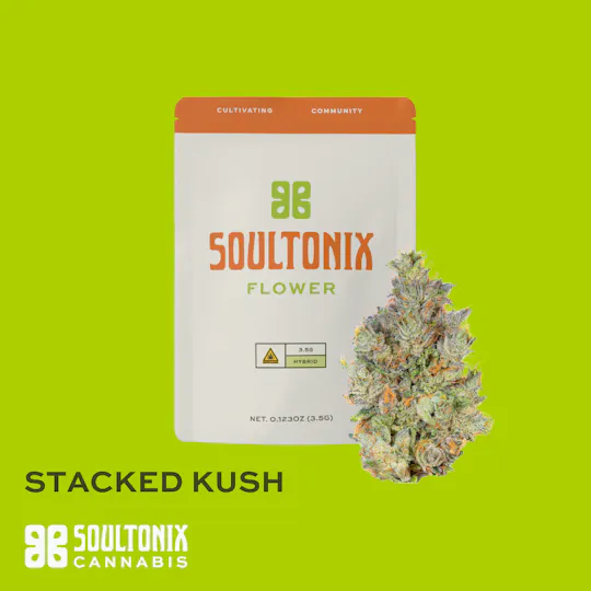 SoulTonix - SoulTonix | Stacked Kush | Big Buds | 3.5g - 1
