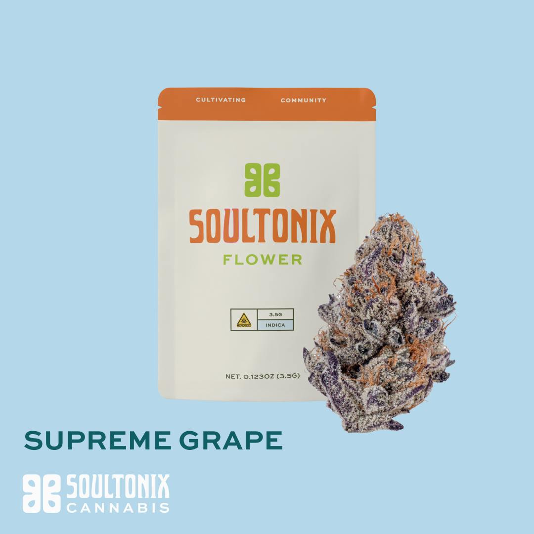 SoulTonix - SoulTonix | Supreme Grape | Big Buds | 3.5g - 1
