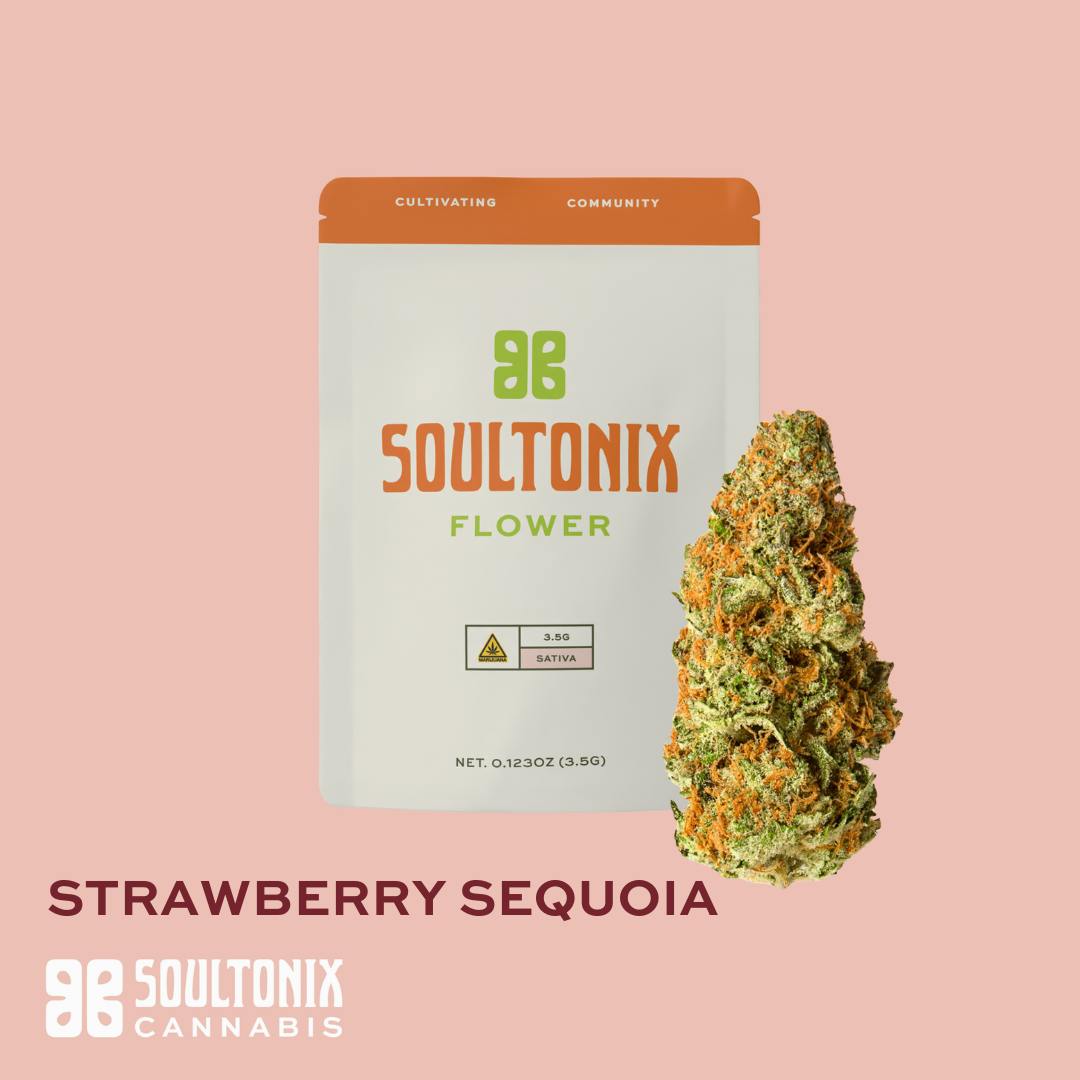 SoulTonix - SoulTonix | Strawberry Sequoia | Big Buds | 3.5g - 1