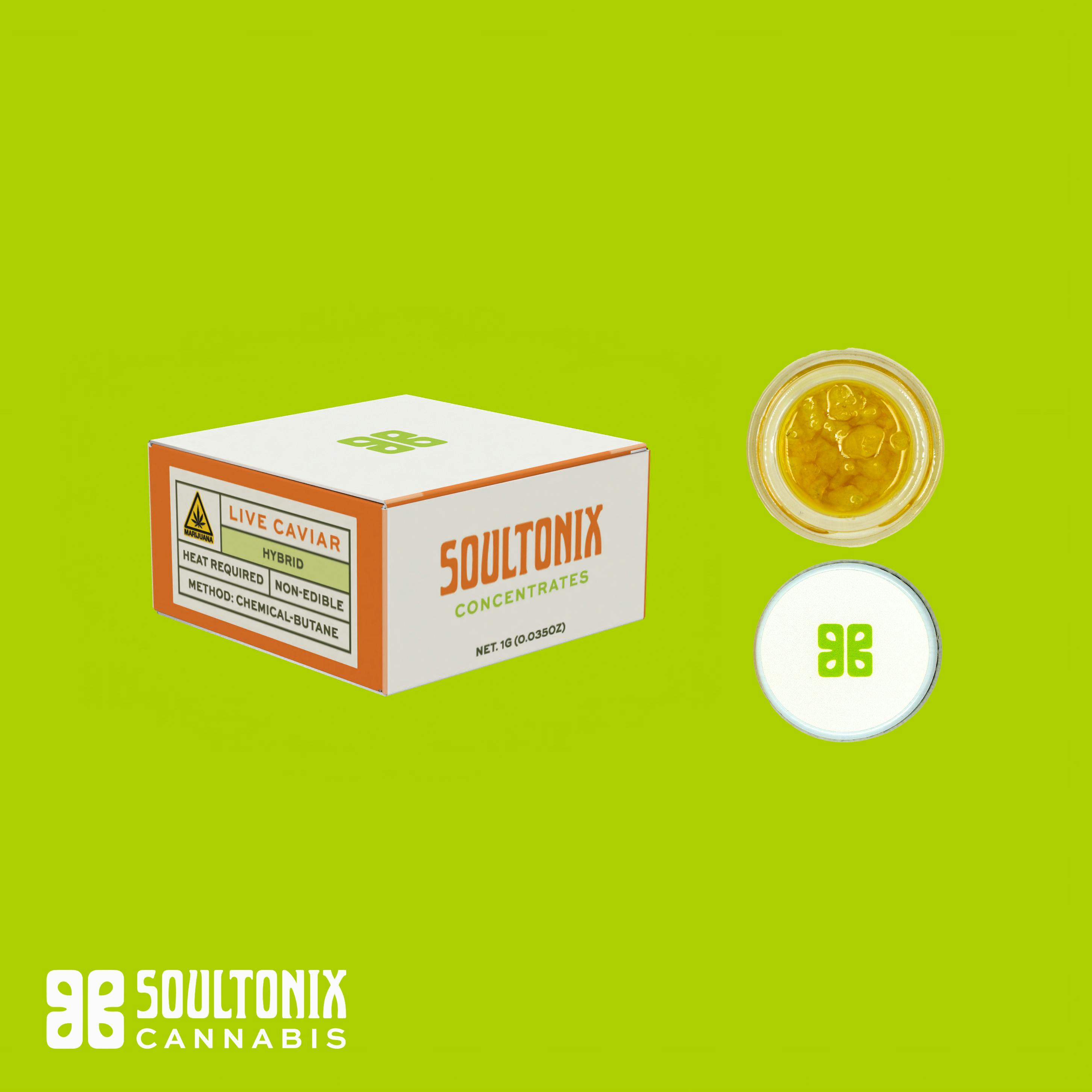 SoulTonix - SoulTonix | Stacked Kush | Live Caviar | 1g - 1