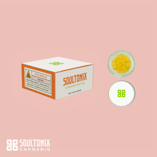 SoulTonix - SoulTonix | Tangerine Trainwreck Haze | Crumble | 1g - 1