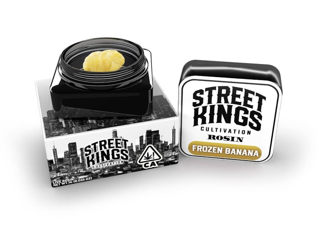 Street Kings - Street Kings Cultivation - Frozen Banana Rosin 1g - 1