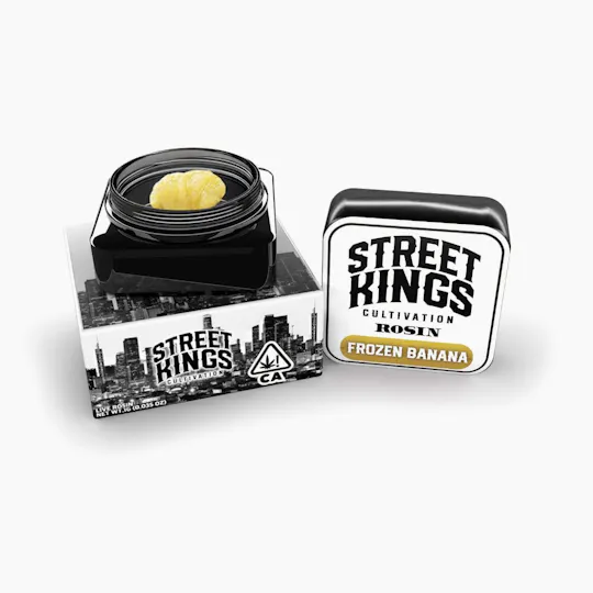 Street Kings - Street Kings Cultivation - Frozen Banana Rosin 1g - 1