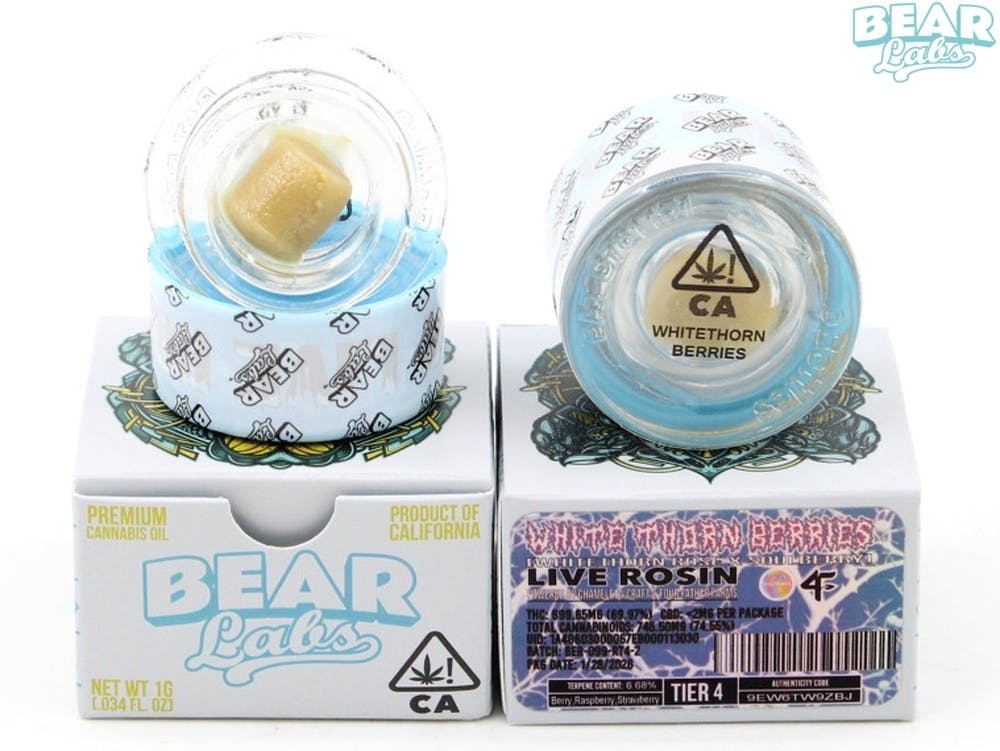 Bear Labs - White Thorn Berries - 1